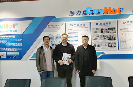 科好特公司迎接俄羅斯客戶(hù)參觀考察，洽談合作